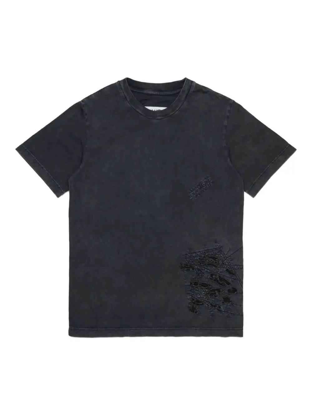 MM6 Maison Margiela Kids Katoenen T-shirt Grijs