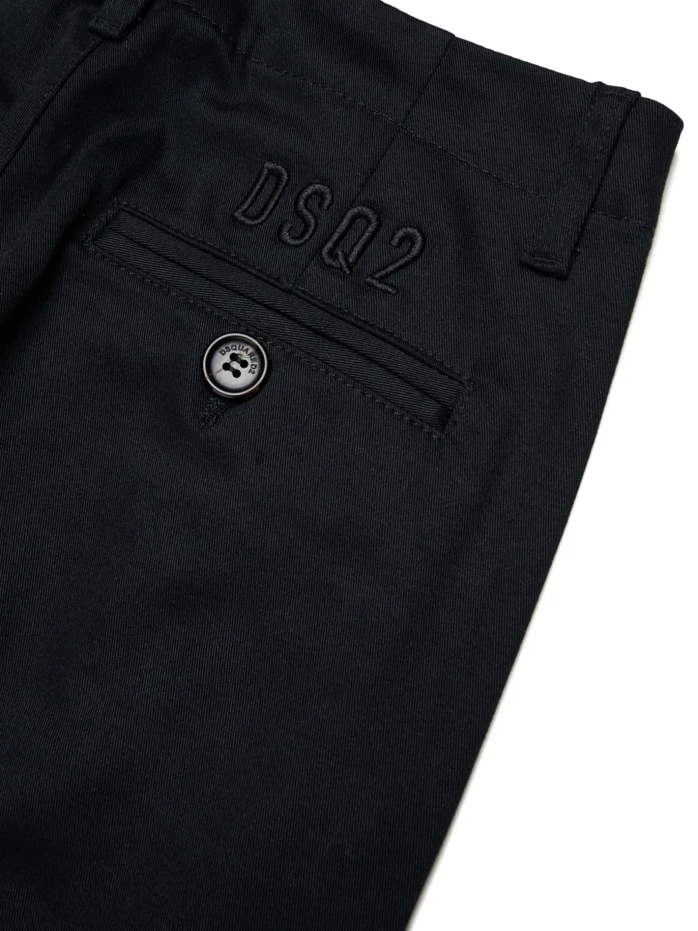 DSQUARED2 KIDS Straight broek Zwart