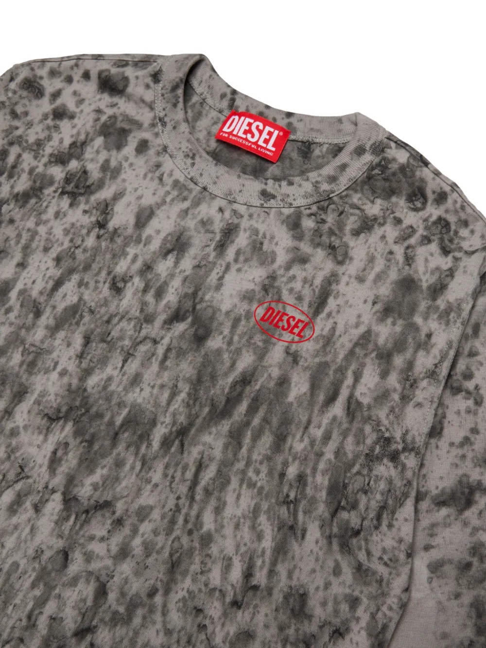 Diesel Kids Ancredi T-shirt Grijs