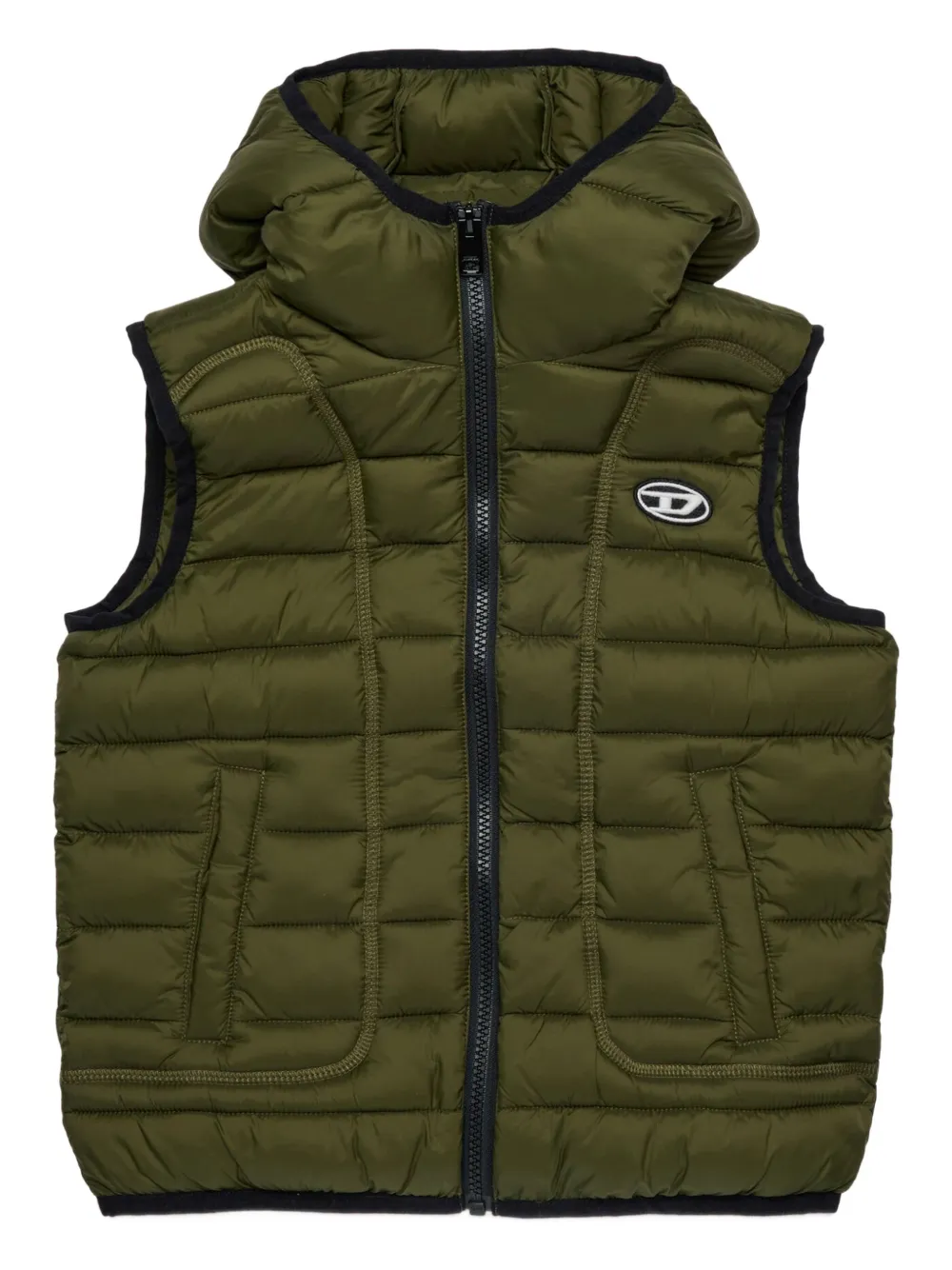 Diesel Kids Jwtemple bodywarmer Groen
