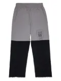 MM6 Maison Margiela Kids panelled track pants - Grey