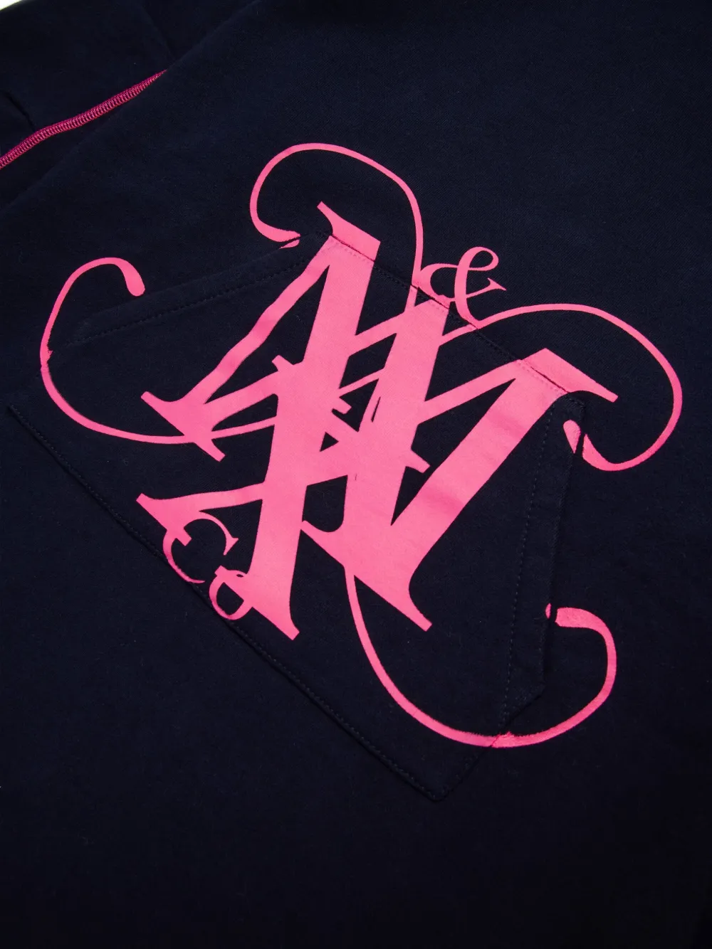 MAX&Co. Kids Hoodiejurk met monogram Zwart