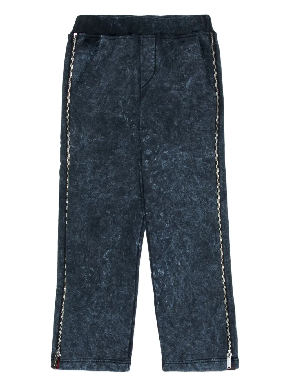 Dsquared2 Kids' Bleached-effect Trousers In Blue