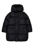 MM6 Maison Margiela Kids Numbers-motif padded jacket - Black