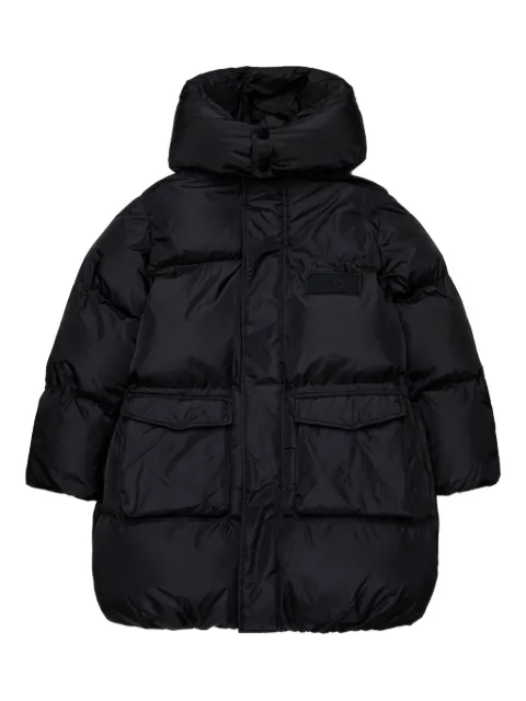 MM6 Maison Margiela Kids Numbers-motif padded jacket 