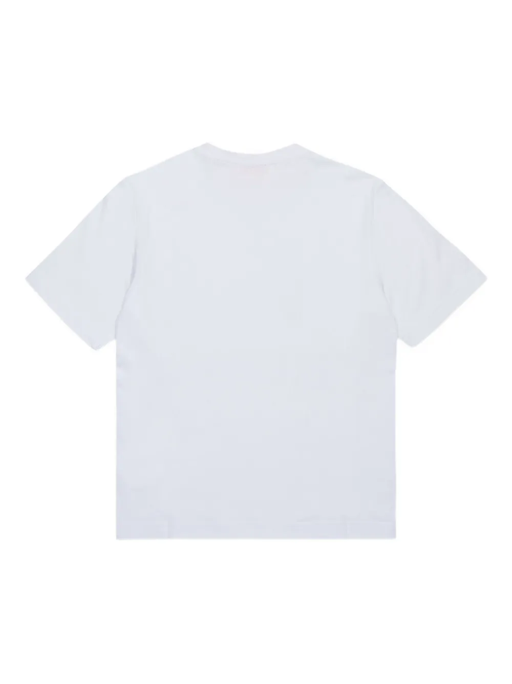 Diesel Kids Oval D T-shirt Wit