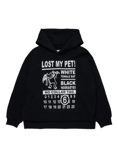 MM6 Maison Margiela Kids cotton hoodie