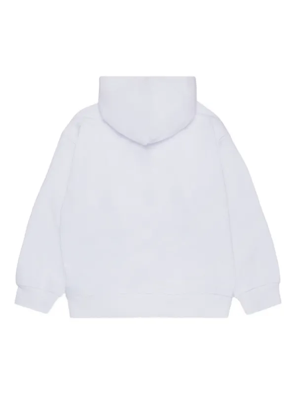 MM6 Maison Margiela Kids number-print zip-fastening Hoodie
