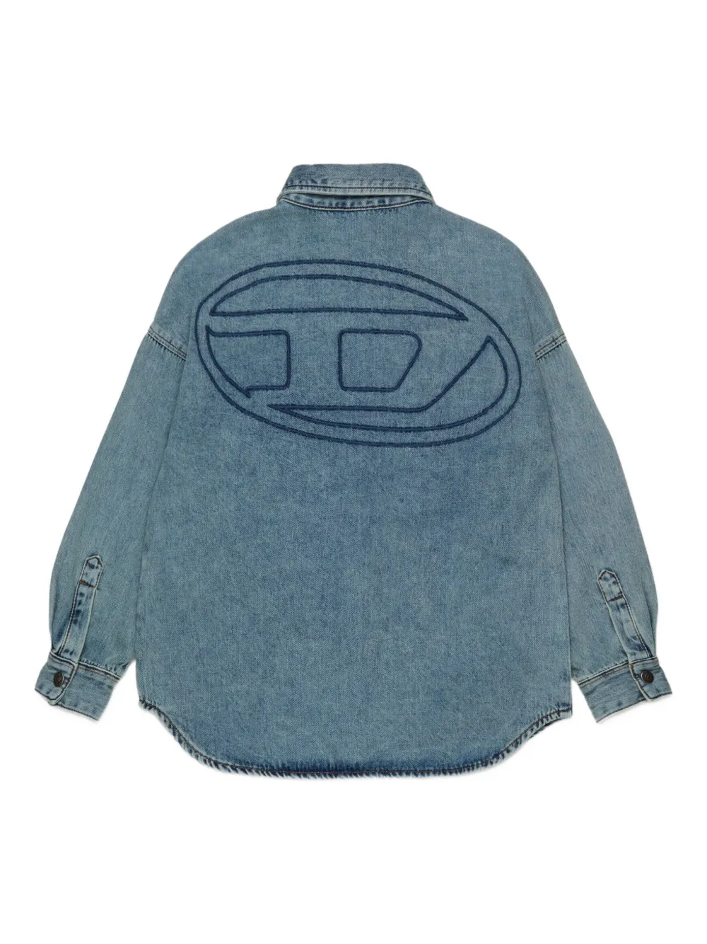 Diesel Kids Spijkershirt Blauw