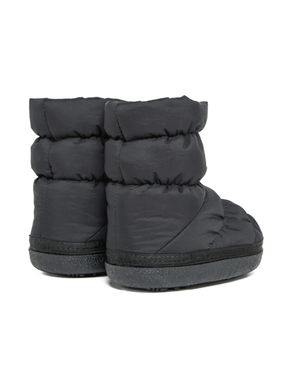 Dsquared2 Quilted Logo-lettering Boots In Black