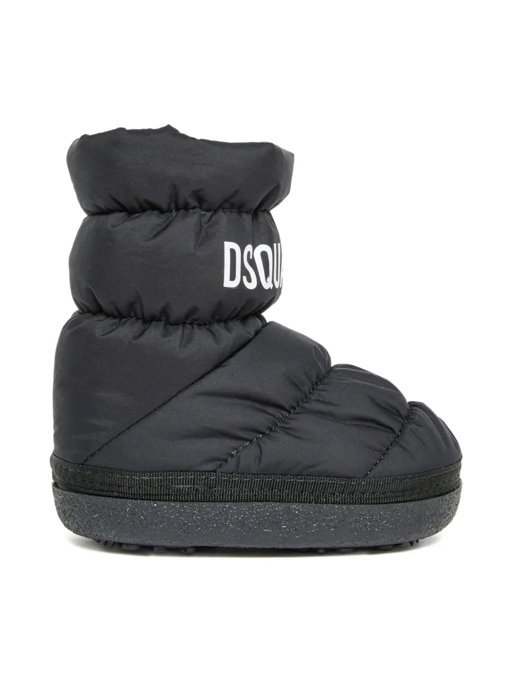 DSQUARED2 KIDS quilted logo-lettering boots | Teen Boy Shoes | Image 2