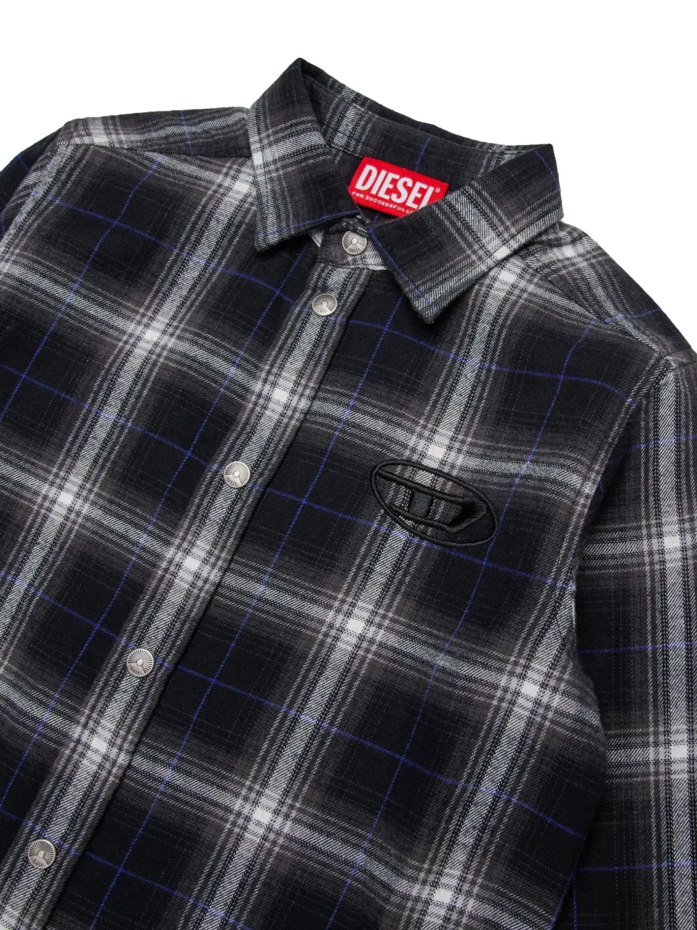Diesel Kids Katoenen shirt Zwart