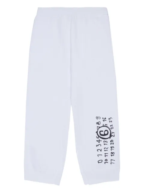 MM6 Maison Margiela Kids number-print sweatpants
