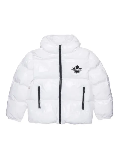 DSQUARED2 KIDS chaqueta con logo estampado