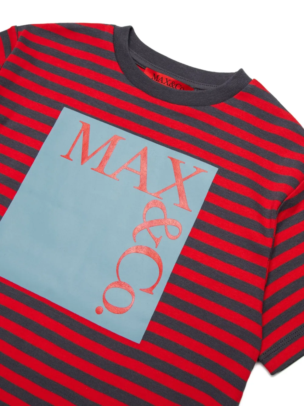 MAX&Co. Kids Gestreept T-shirt Rood