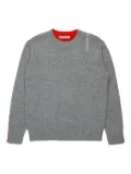Marni Kids two-tone jumper - Grey