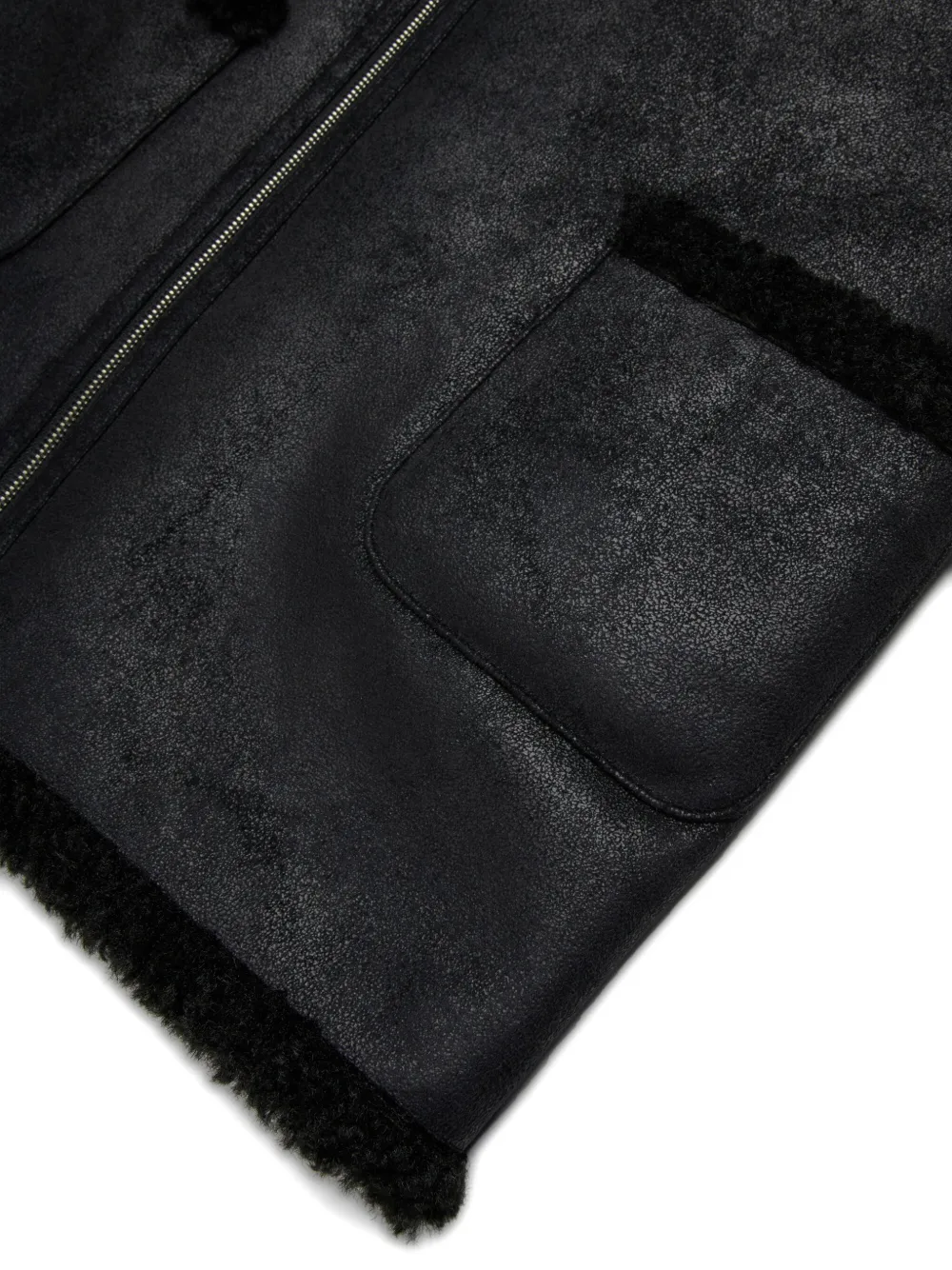 MM6 Maison Margiela Kids Gilet met logo-applicatie Zwart