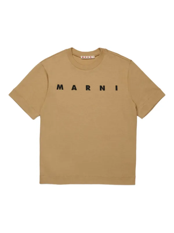 Marni Kids Cotton T-shirt | Neutrals | FARFETCH