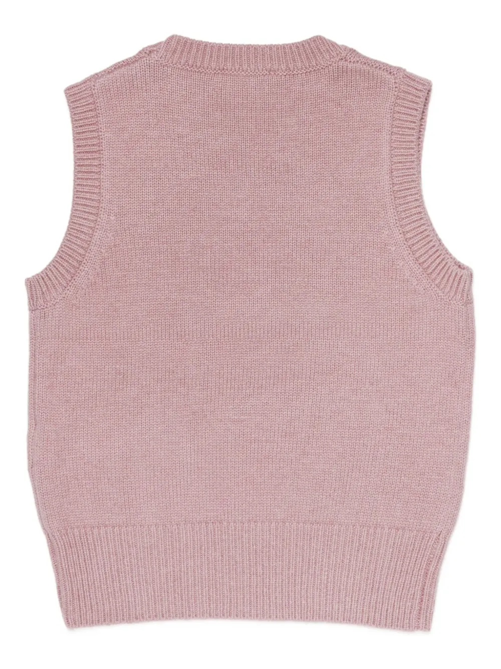 Diesel Kids logo-embroidered vest | Girls Jumpers & Knitwear | Image 2