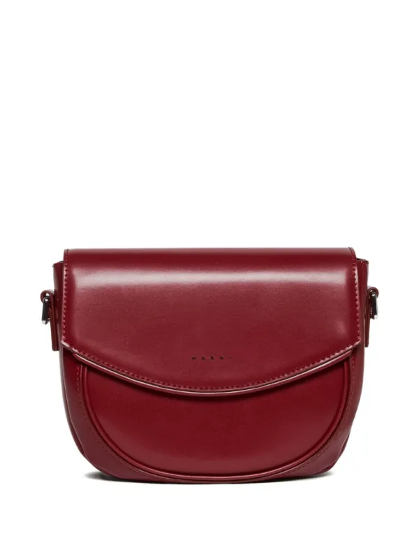 Marni Kids Smile ショルダーバッグ | レッド | FARFETCH JP