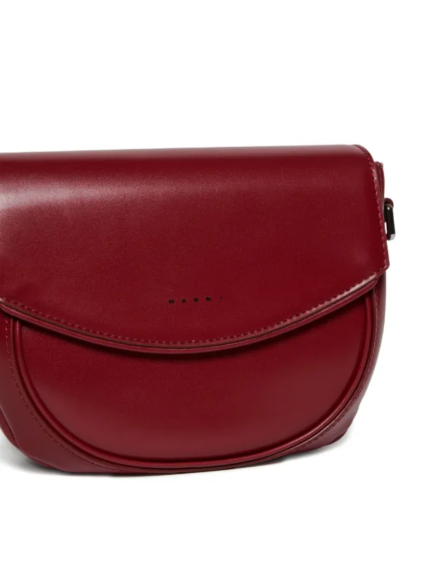 Marni Kids Smile ショルダーバッグ | レッド | FARFETCH JP