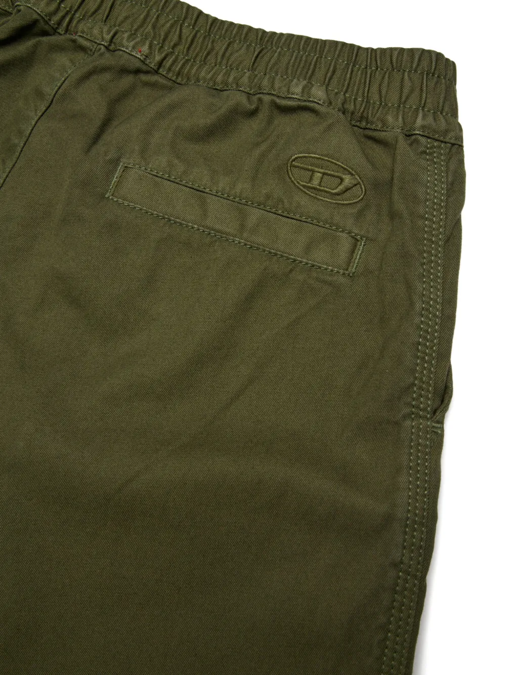 Diesel Kids Katoenen broek Groen