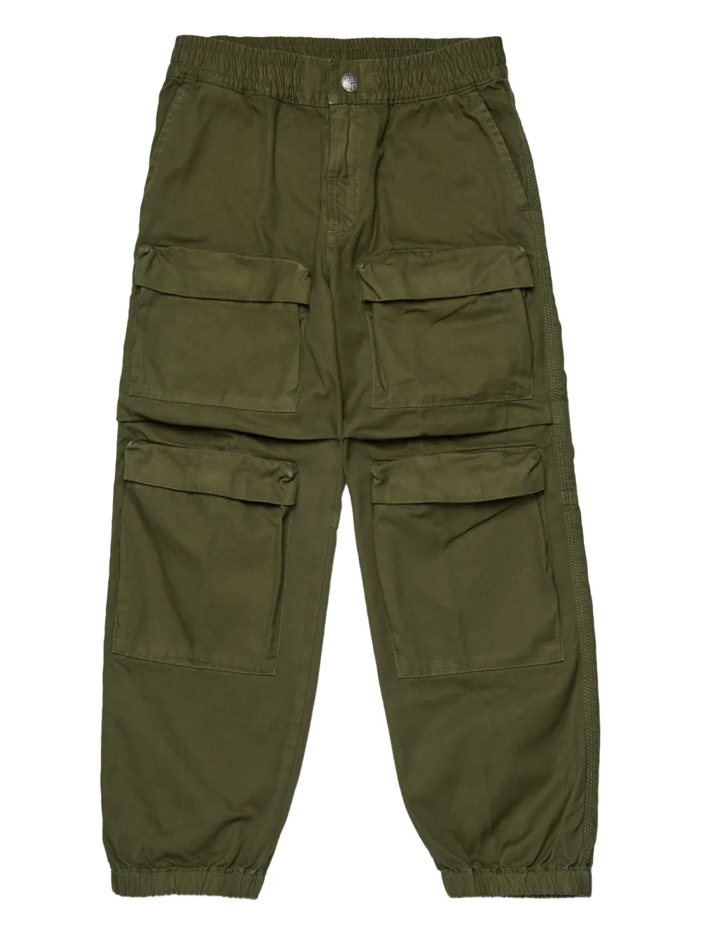 Diesel Kids Katoenen broek Groen