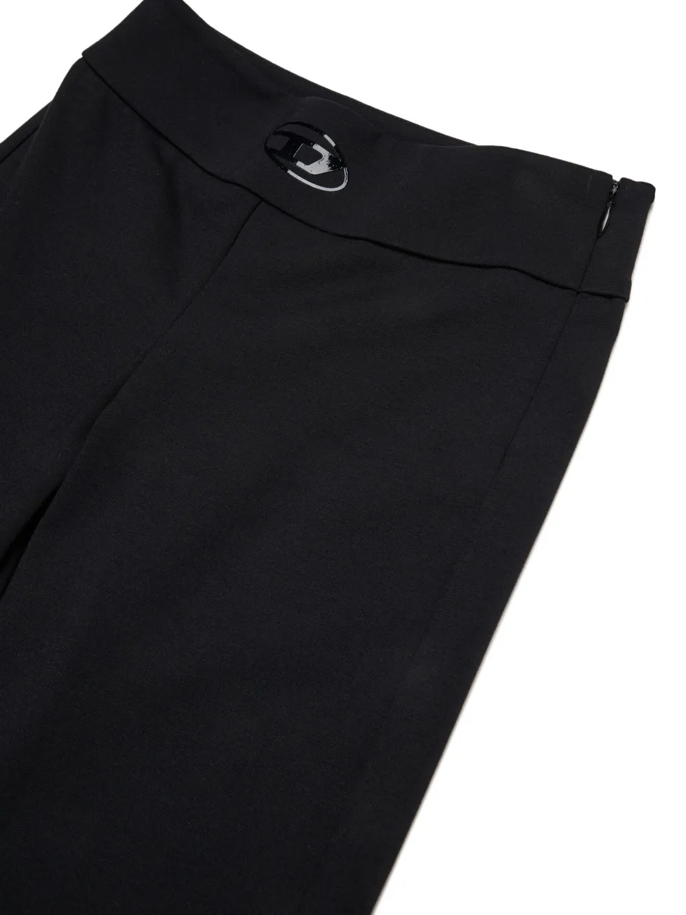 Diesel Kids Broek met logoplakkaat Zwart