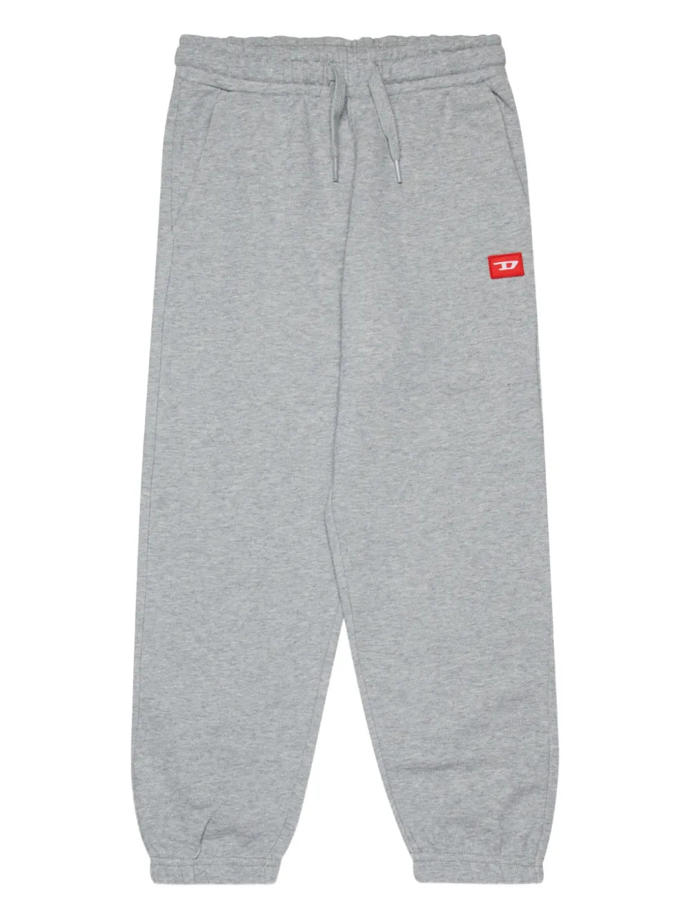 Diesel Kids Pxgin logo-patch trousers Grijs