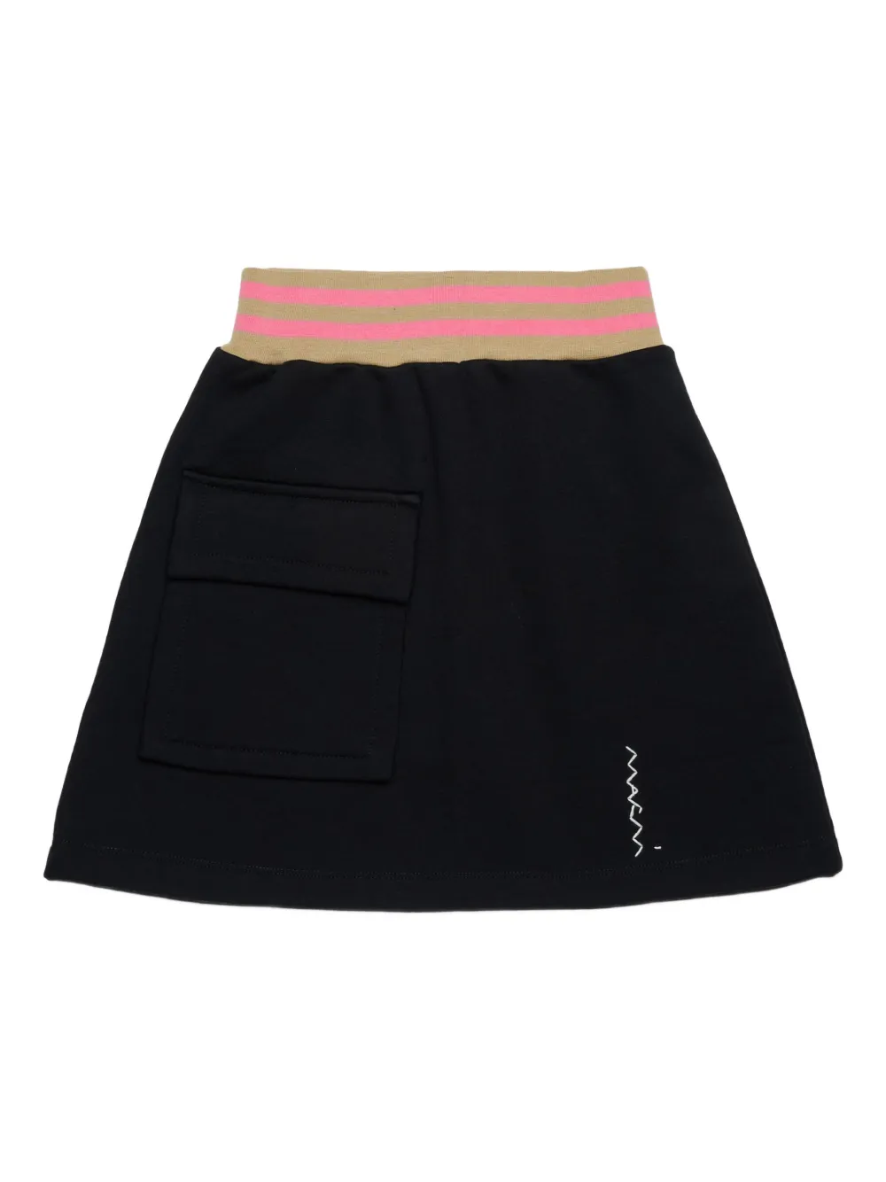 Marni Kids ロゴ スカート - ブラック Marni Kids ロゴ スカート - ブラック