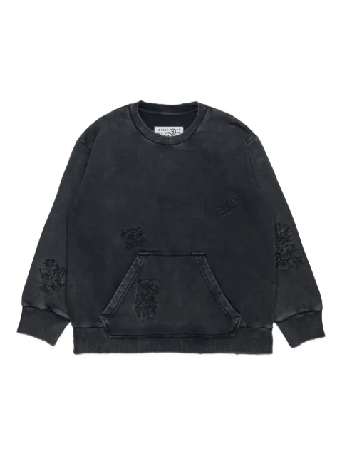 MM6 Maison Margiela Kids cotton sweatshirt