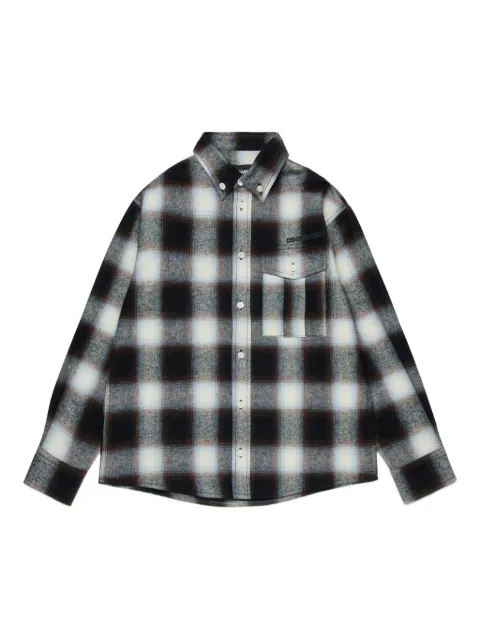 DSQUARED2 KIDS checked shirt