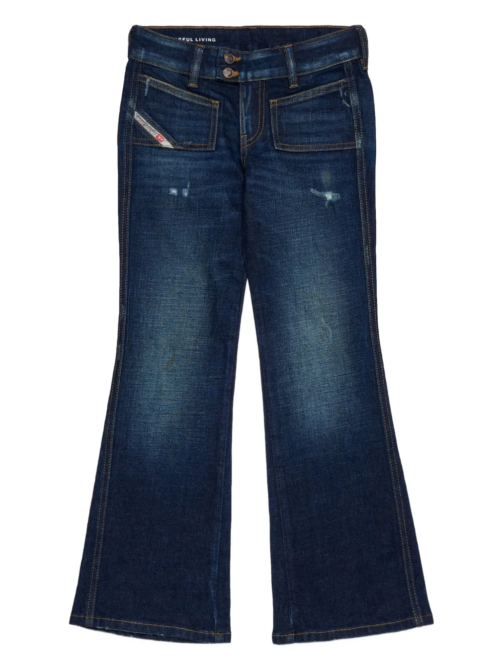 Diesel Kids D-Eki jeans Blauw