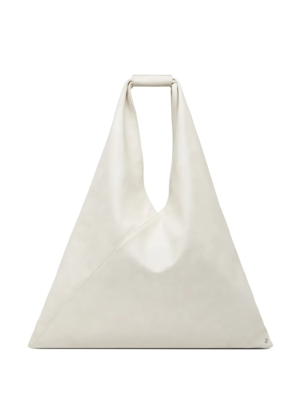 MM6 Maison Margiela Japanese triangular tote bag | White | Image 1