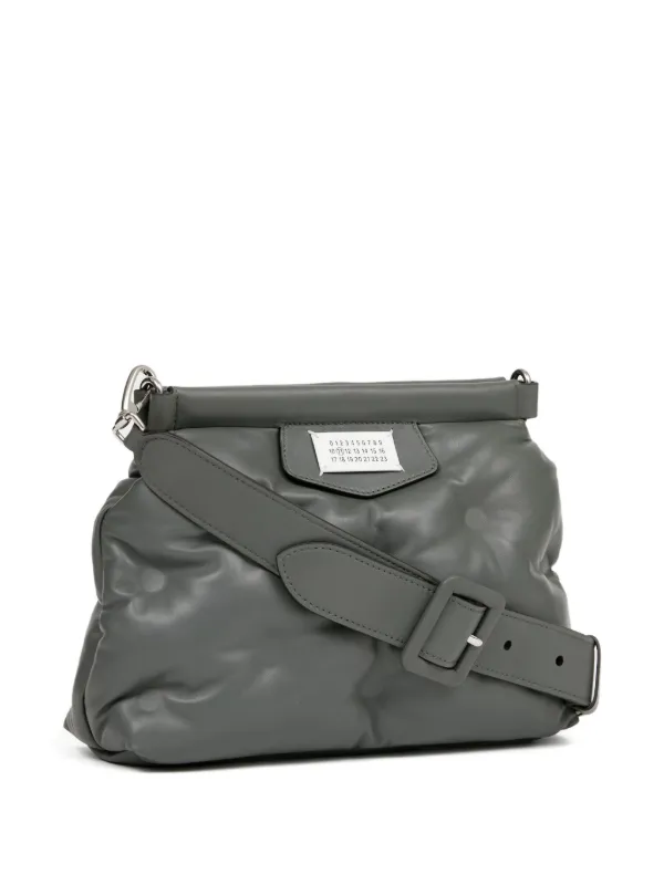 ショルダーバッグ・ポシェット Maison Margiela 24FW Glamslam Logo Shoulder Bag S56WD0133 P4 Maison Margiela Glam Slam Logo Patched Shoulder Bag