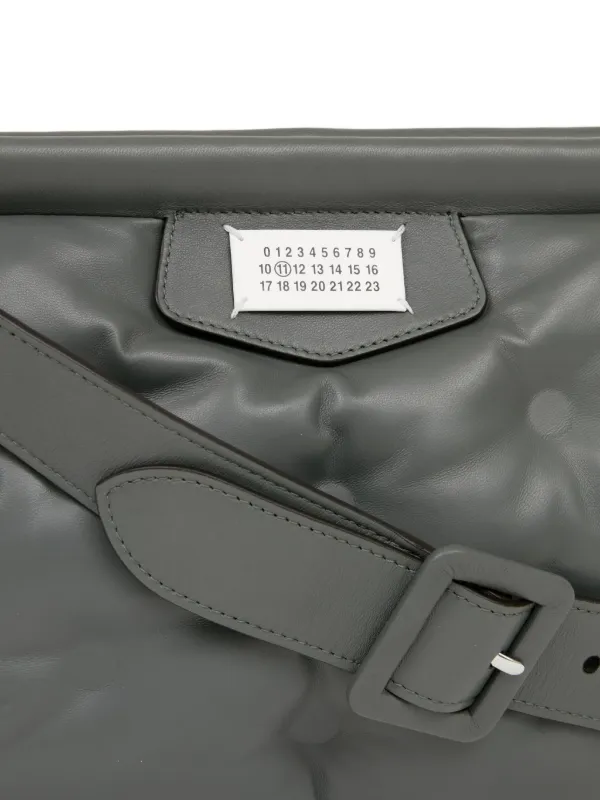 ショルダーバッグ・ポシェット Maison Margiela 24FW Glamslam Logo Shoulder Bag S56WD0133 P4 mini Triangle AG Paper clutch bag - 'Glam Slam' shoulder bag