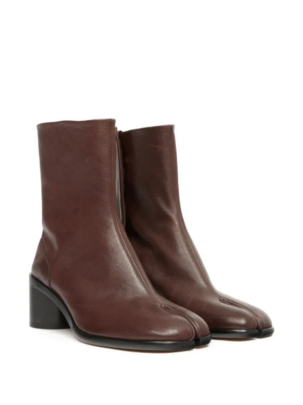 Maison Margiela Tabi Ankle Boots | Brown | FARFETCH