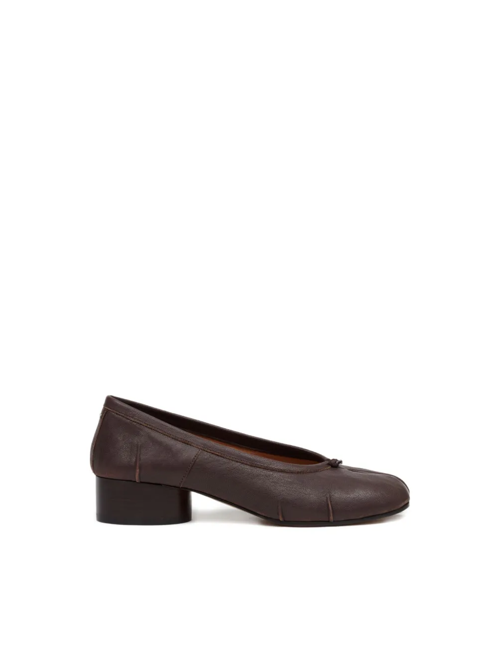 Maison Margiela 30mm Tabi pumps Brown