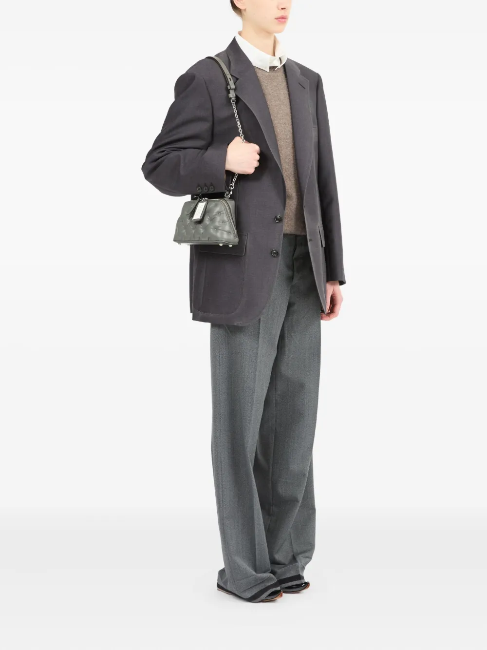 Maison Margiela Glam Slam schoudertas - Grijs