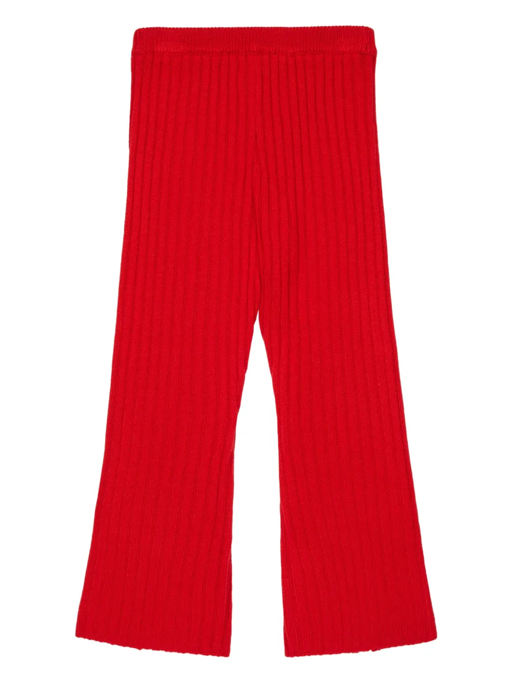 MAX&Co. Kids Broek met wijde pijpen Rood