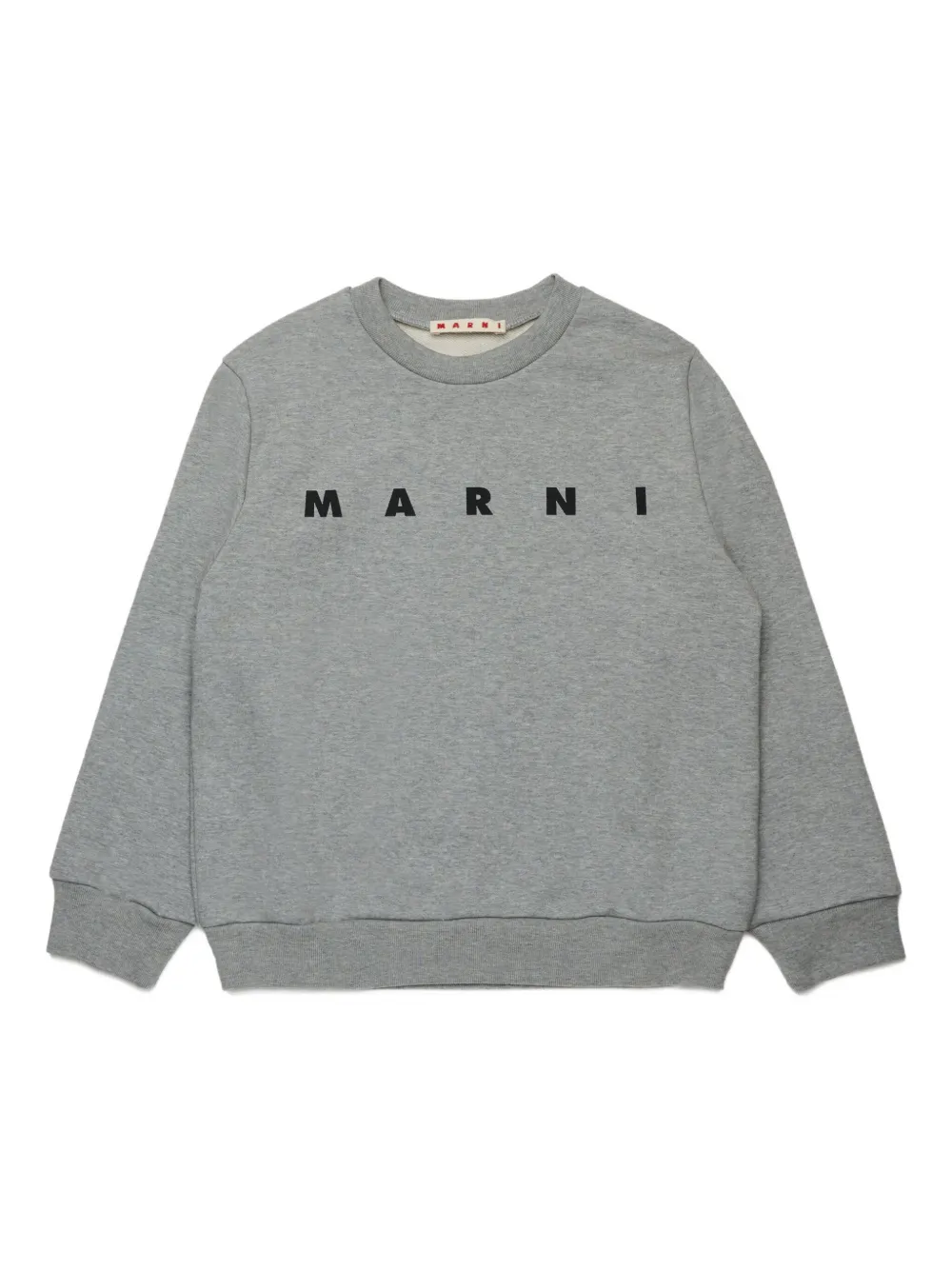 Marni Kids cotton sweatshirt - グレー Marni Kids cotton sweatshirt - グレー