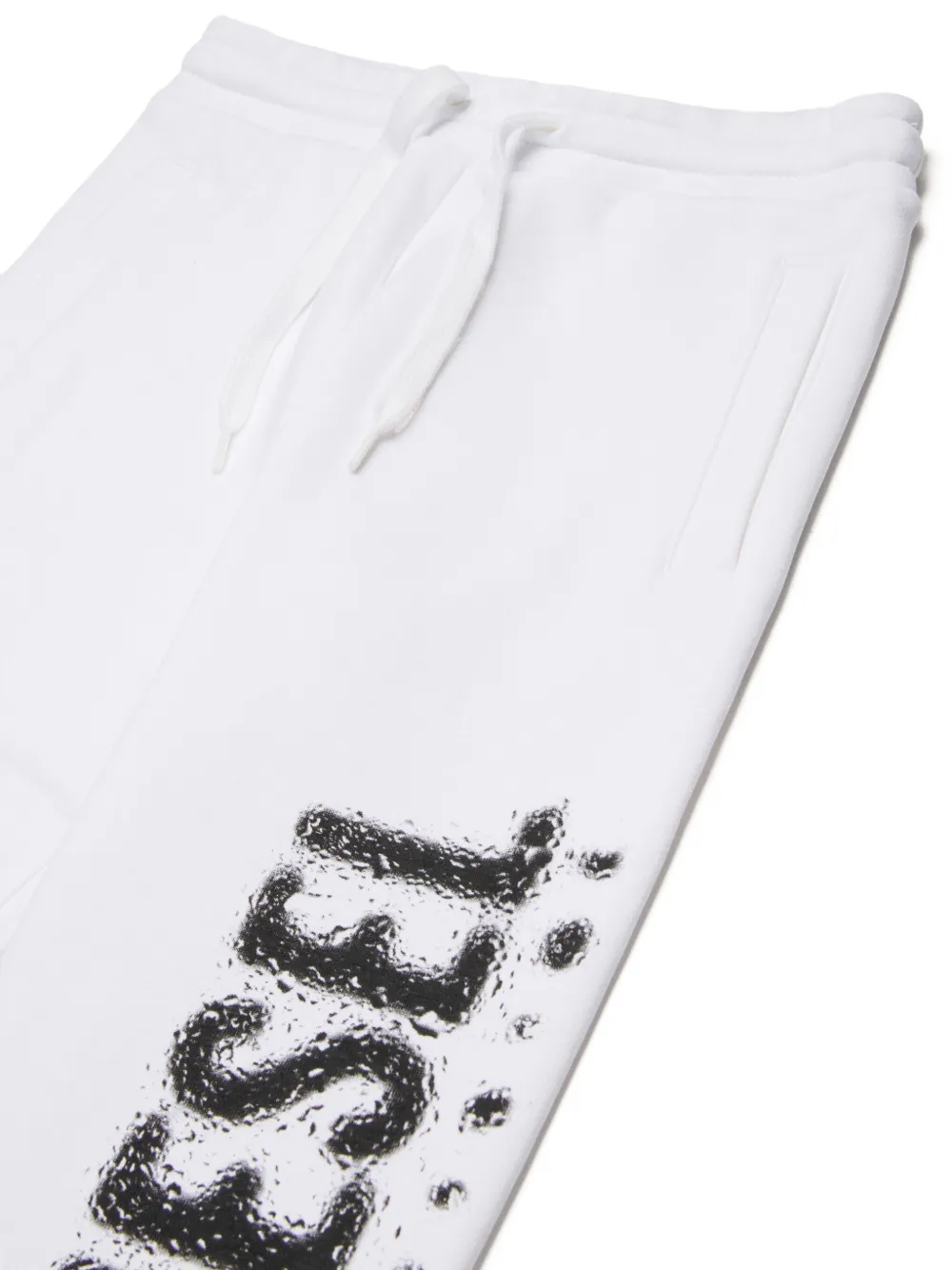 Diesel Kids Pantli logo-print track pants Wit