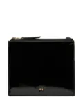 Nº21 Kids logo-lettering shoulder bag - Black