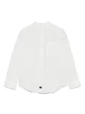 Fay Kids linen shirt - White