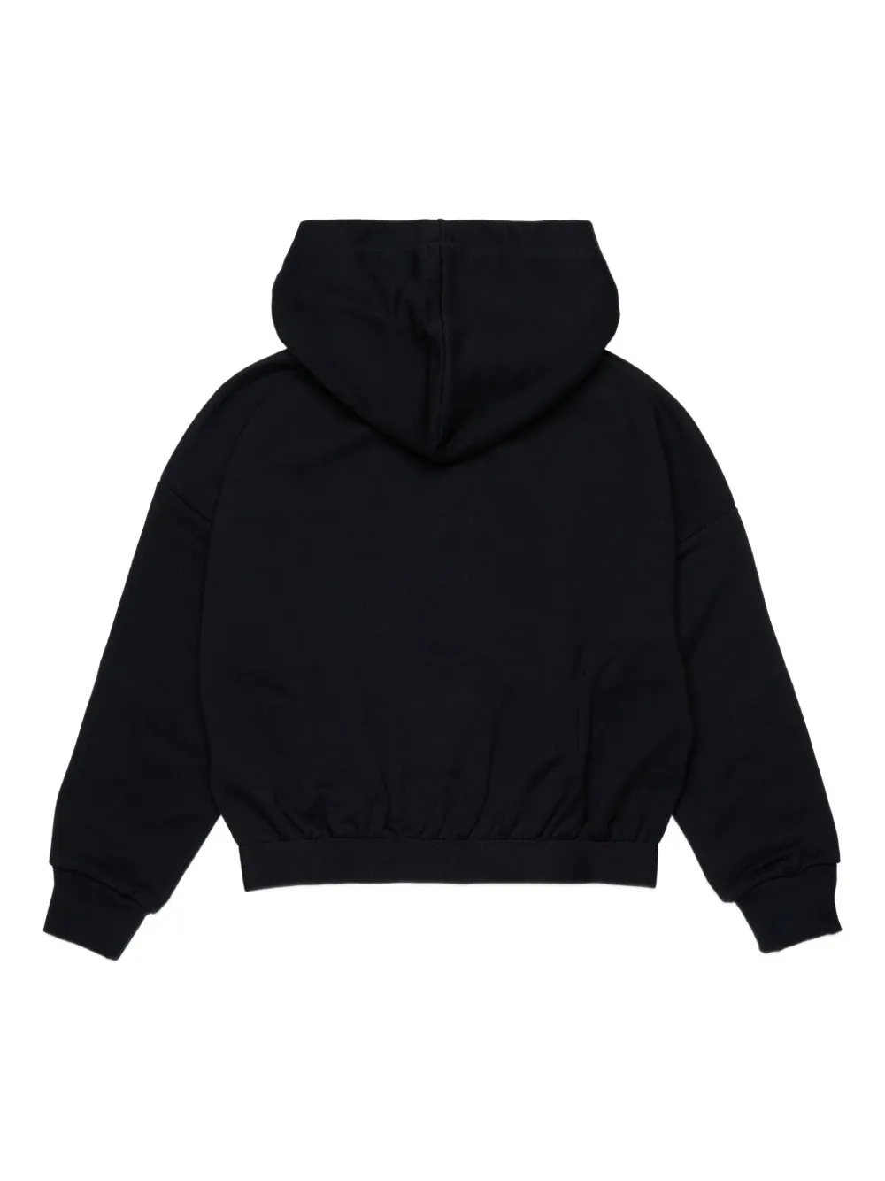 Marni Kids logo-detail hoodie Zwart
