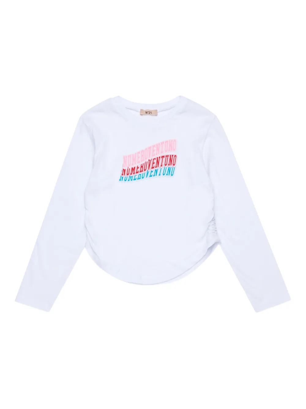 Nº21 Kids printed T-shirt | White | Image 1