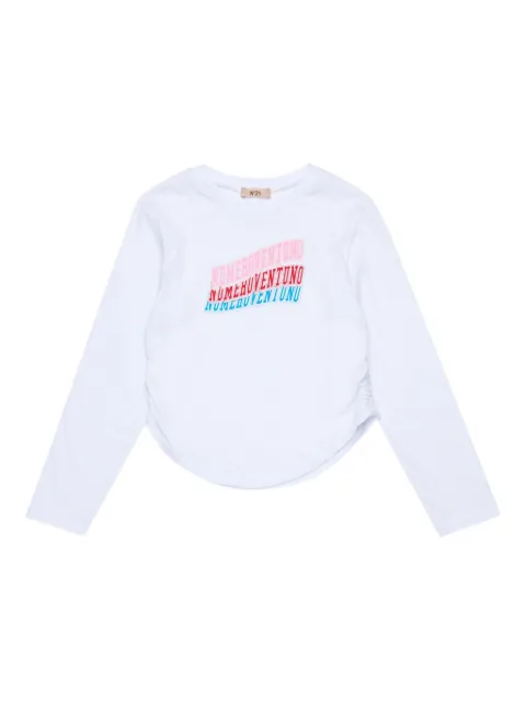 Nº21 Kids playera estampada