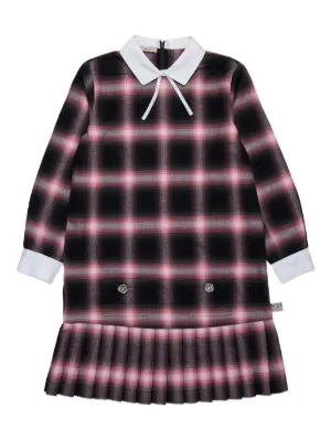 Burberry Kids チェック ワンピース | ブルー | FARFETCH JP