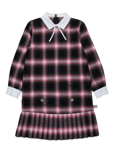 Nº21 Kids checked dress