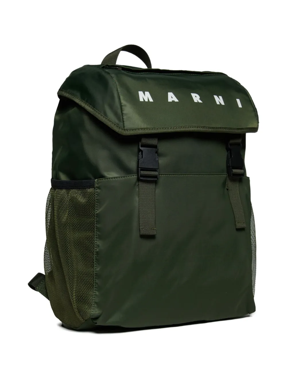 Marni Kids Rugzak met logoprint Groen